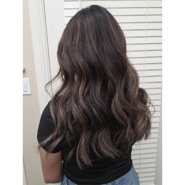 Soft brunette waves from New Image by Dani’s portfolio.