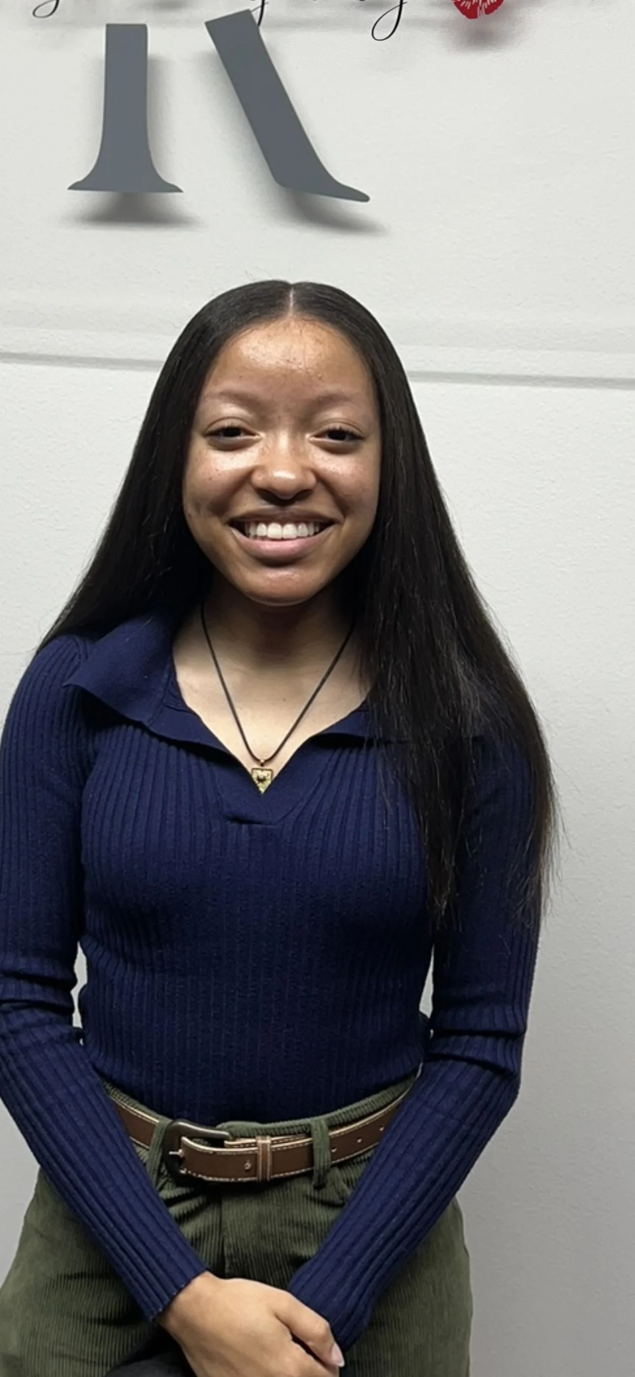 Long, straight hairstyle from Hair by Kelsi’s portfolio